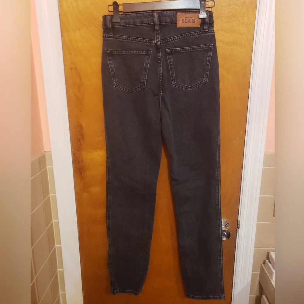 NWT Sezane The Green Blue Jean Brut SexyTall in Grey